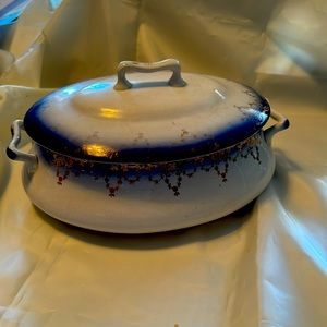 Vintage Covered China Dish